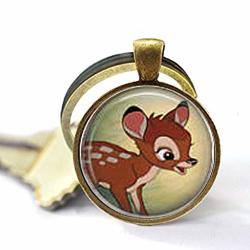 Bambi & Thumper Keychain