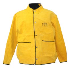 suede welding jacket