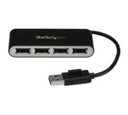Startech ST4200MINI2 4 Port Portable USB 2.0 Hub Bus Powered