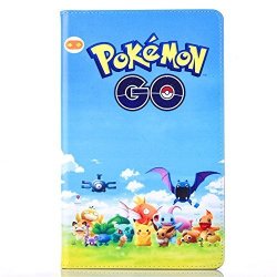 Galaxy Tab E T560 Case Phenix-color Pokemon Go Cartoon Cute Premium Flip Stand Pu Leather Shell Case For Samsung Galaxy Tab E T560 9.6 Inch 17